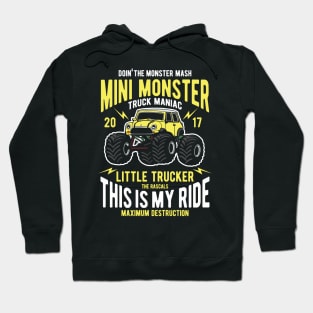 Mini Monster Truck Hoodie